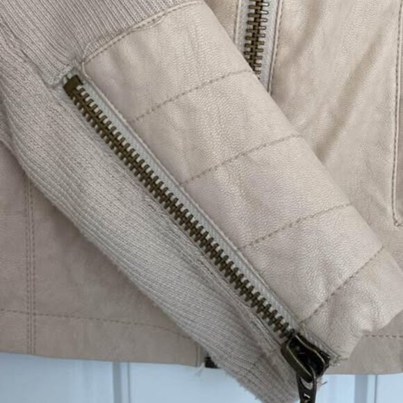 Blue Rain Beige Jacket Size Medium - Picture 4 of 5